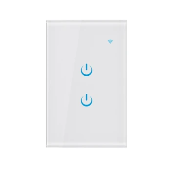

Tuya Smart Life App Smart Wifi Switch Light Wall Panel Switch Wireless EU Works with Alexa Google Home Mini IFTTT US Plug