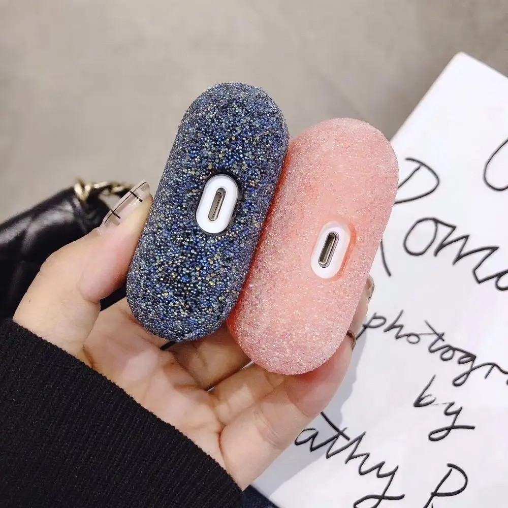 Чехол s для Airpods Pro, чехол, шикарный Кристалл, роскошная Девичья сумка, беспроводной Bluetooth чехол для наушников, для Airpods 2, 1, Heatset, зарядная коробка