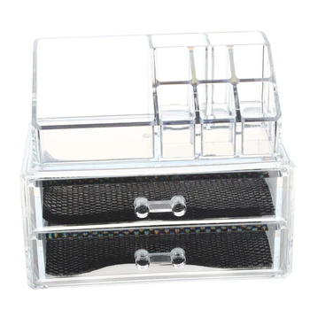 

New Clear Acrylic Makeup Lipstick Display Stand Holder Cosmetic Storage