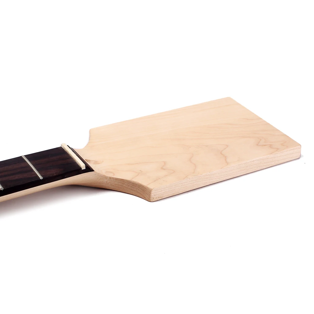 

22 Frets DIY Maple Guitar Neck Paddle Headstock Electric Guitar Replacament
