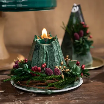 

Creative Aromatherapy Candles Romantic Nordic Christmas Tree Scented Candle Home Fragrance Waxes Decor Dining Candlelight Dinner