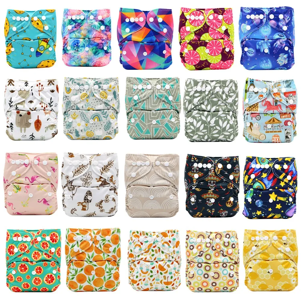 Aseanppy lavables para bebés pañal de bolsillo de tela reutilizable, selecciona A1/B1/C1 de la foto, pañal/pañales