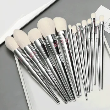 

Makeup Brush Set Full Set 13 Natural Wool Beginners Makeup Tool Animal Fur Foundation Eyeshadow Brush Online Celebrity Brush Sui