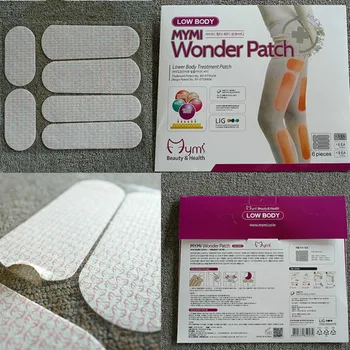 

18pcs/pack Mymi Wonder Slim Patch For Legs Arm Slimming Weight Loss Patchs Burn Fat Feet Care Anti Cellulite Face Lift Tool