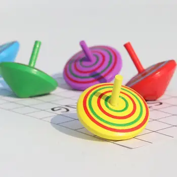 

Wooden Spinning Top Gift Toys Gyros for Children Kids Gyroscopes Tabletop Stress Reliever beyblade burst hand spinner bey blade