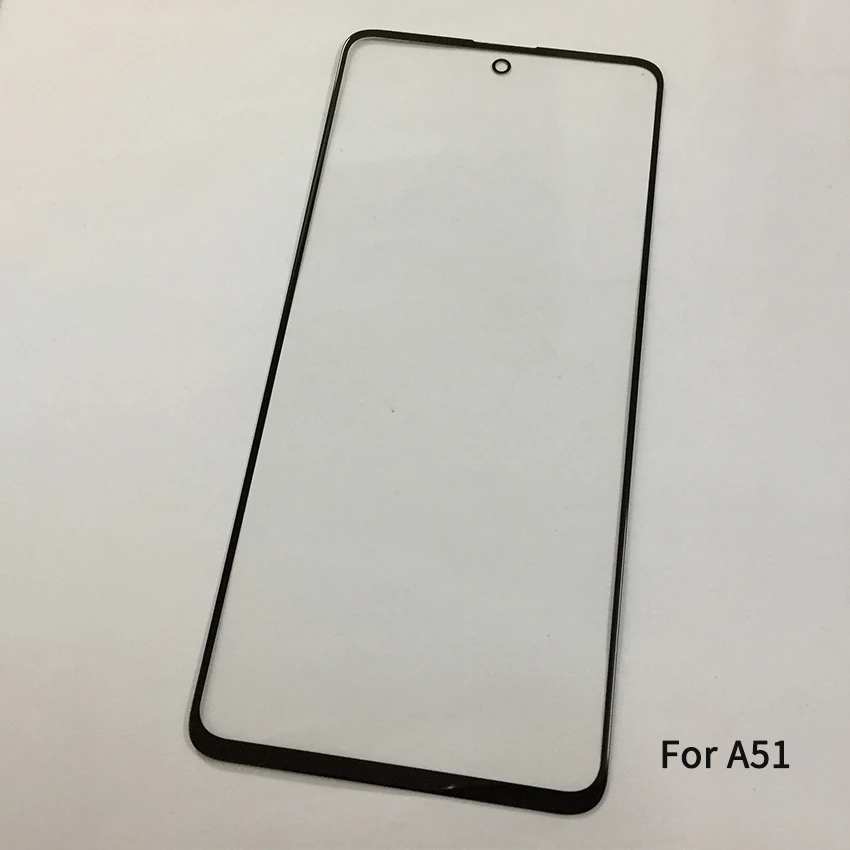 Передний внешний экран для Samsung Galaxy A51 A515F / A71 A715F M51 M515F стеклянный объектив