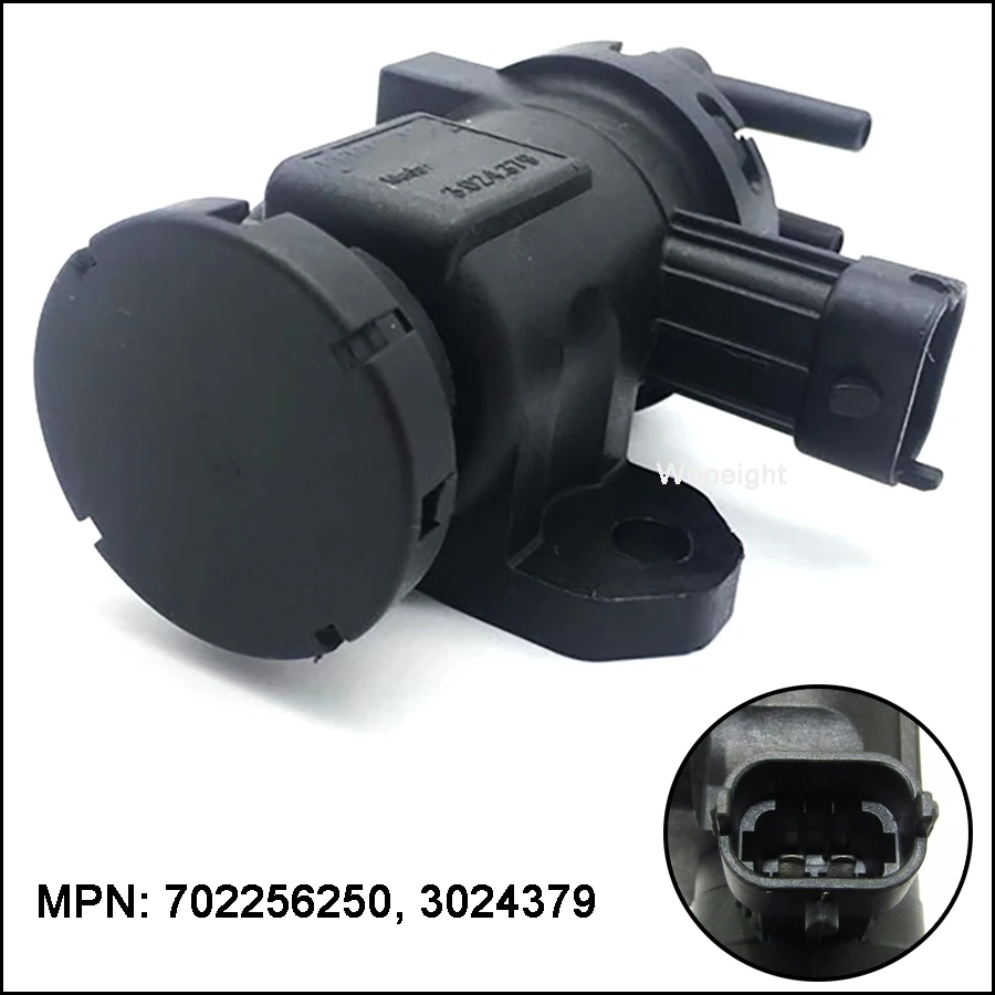 

Wooeight Turbocharger Pressure Converter Solenoid Valve 702256250 6M34-9J459-BA WE01-13-726 3024379 fit for Ford Ranger Mazda BT