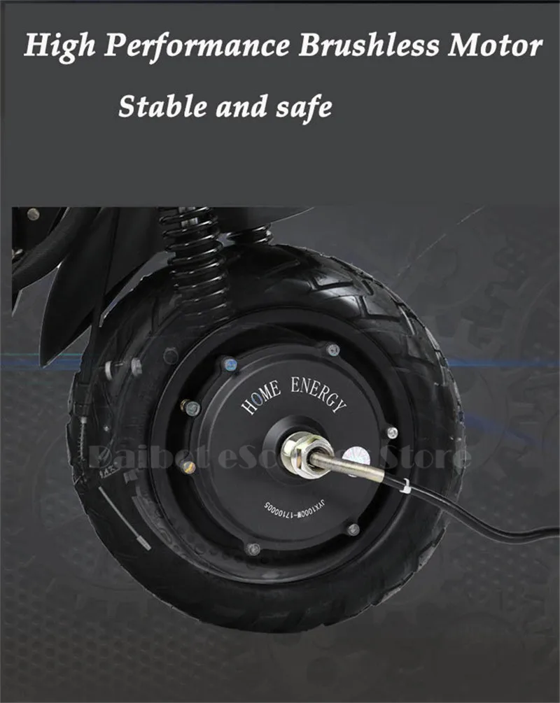 Foldable Electric Scooter For Adults UBGO 10Inch 1000W 48V Folding Kick Scooter Two Wheel Electric Scooters Daibot (14)