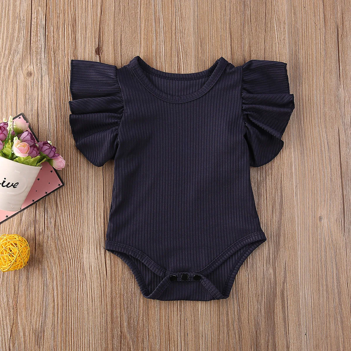 Летняя одежда для малышей, хлопковый комбинезон для новорожденных девочек, боди с короткими рукавами, комплект одежды, однотонный пляжный костюм в рубчик
