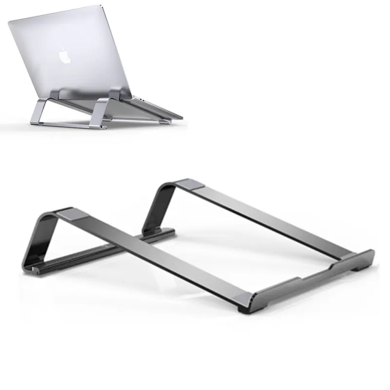 

Laptop Cooling Stand Aluminum Notebook Holder Simple Design Laptop Bracket for MacBook Air Pro Up to 17 inch