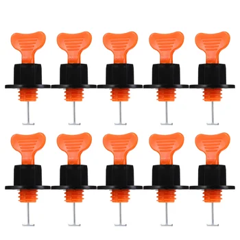 

100 Pcs Premium Tile Leveling System Kit Reusable Tile Installation Tool Kit