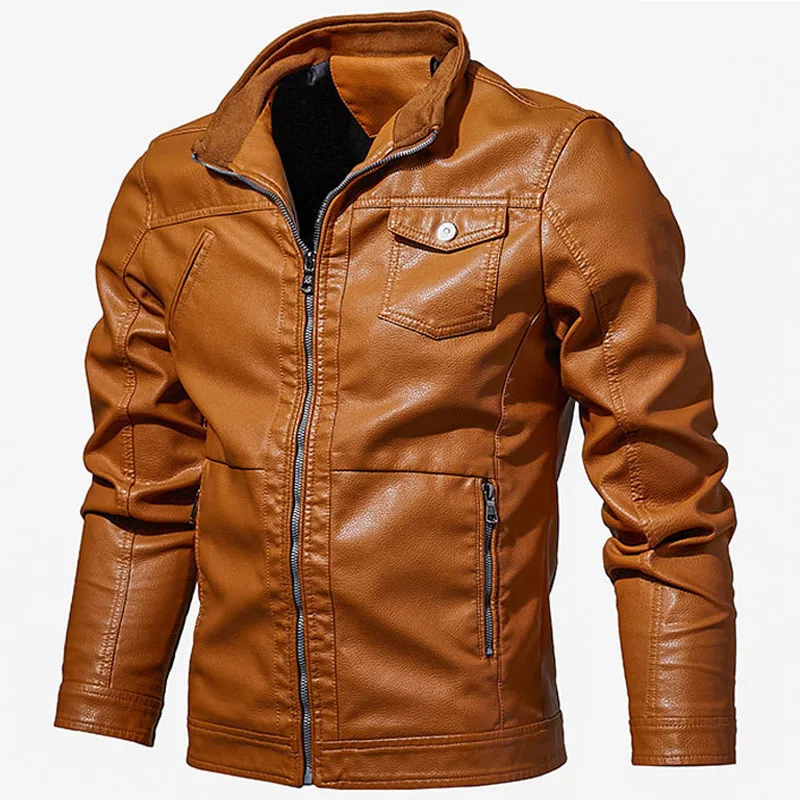 Милые куртки для мужчин Fittness VogueOutwear курточка-бомбер Winderbreaker ПУ мотоциклетная кожаная куртка мужская шуба модная