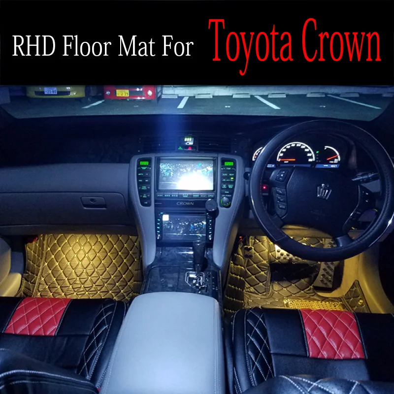 

Right hand drive/RHD for BMW 3/4/5/6/7 Series GT M3 X1 X3 X5 X6 Z4 5D car-styling leather Anti-slip carpet liners