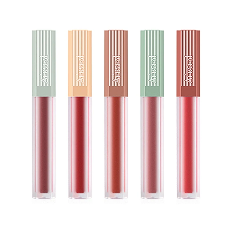 Maquillaje набор тинтов для губ увлажняющий набор блесков для губ антипригарная чашка жидкий набор из помад матовый набор для макияжа губ - Цвет: 1