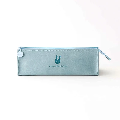 LIGHT GREY Карамельный цвет чехол для карандашей Kawaii канцелярская сумка держатель для ручки подарочный Органайзер пенал ластики коробка подарочная сумочка на Рождество чехол для карандаша для девочки - Цвет: LIGHT GREY