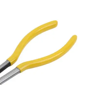 

Long Nose Spark Plug Plier Cylinder Clamp Silver Accessory Parts 275mm
