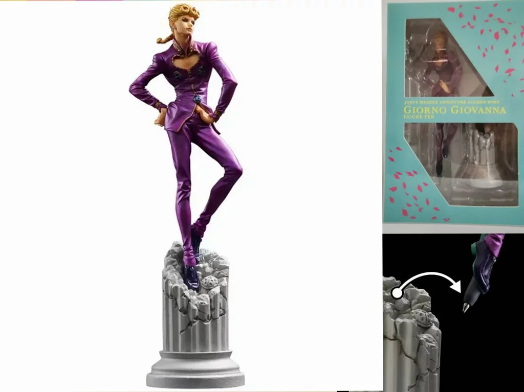14 см JOJOs Необычные Приключения шариковая ручка Джорно Джованна фигурка игрушки кукла рождественский подарок