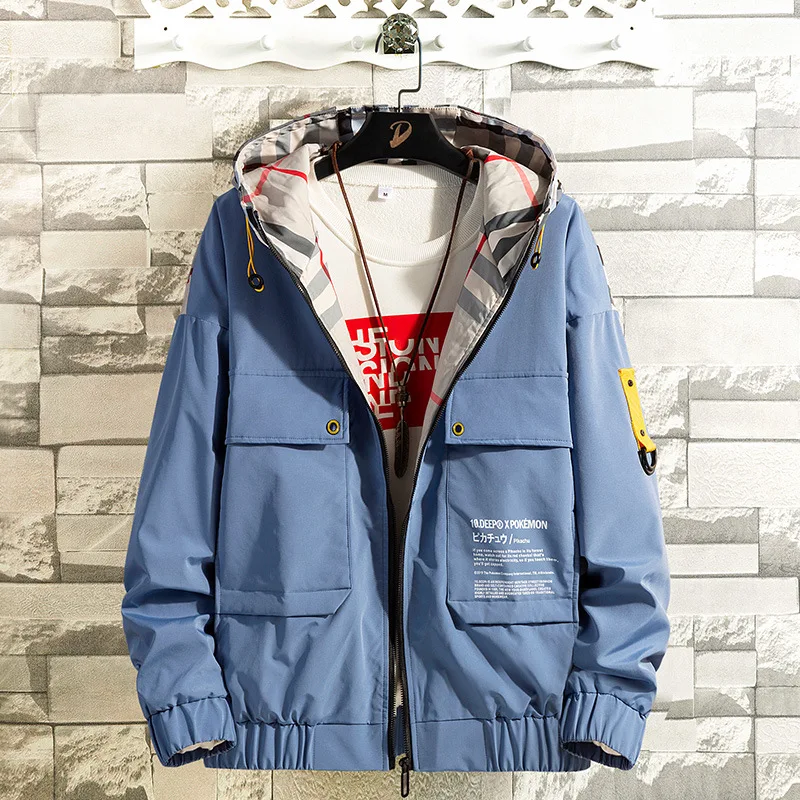 

Coat Men's Spring And Autumn MEN'S Labor Jacket 2019 New Style Autumn & Winter Youth Casual Men'S Wear Trend