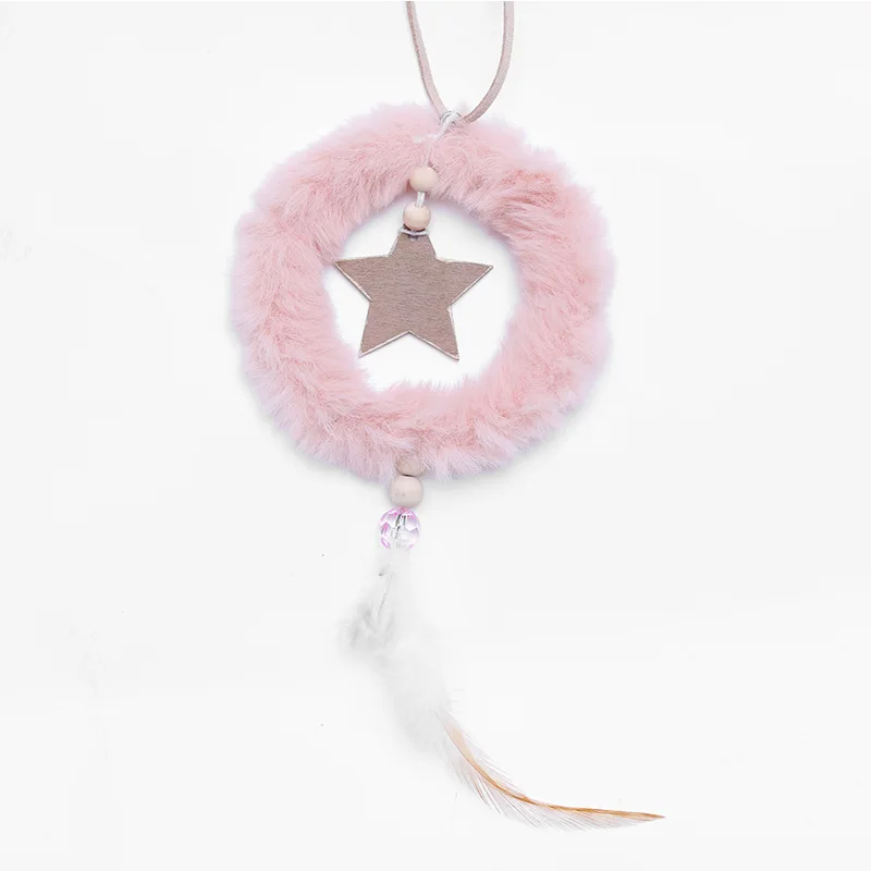 Creative Cute Pink Christmas Hanging Home Party Tree Ornament New Year Christmas Decorations For Home Birthday Gifts Ornaments