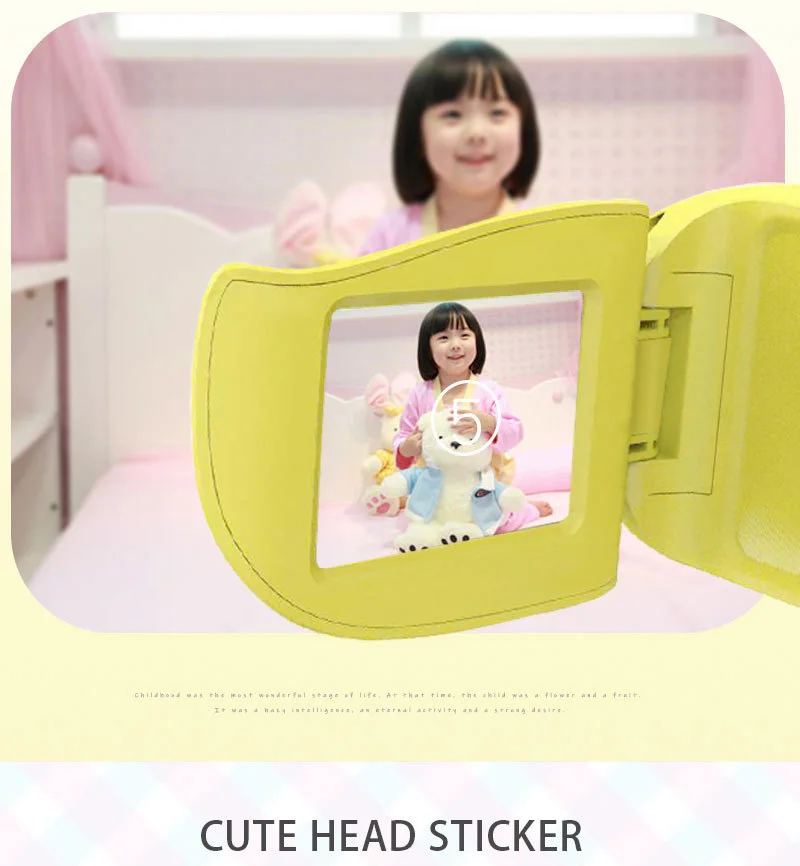 Baby Toys Camera Mini Cartoon Digital Children Kids HD 1080P Camera Photography Training Creative Educational Toy Birthday Gifts