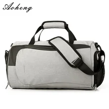Популярная Водонепроницаемая Мужская спортивная сумка с карманом для обуви для тренировок, фитнеса, женская сумка через плечо для путешествий, йоги