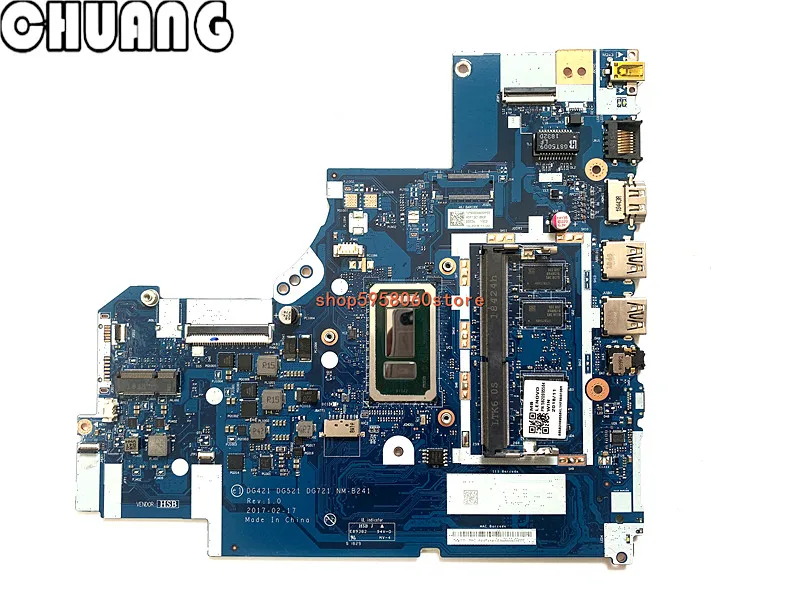 Материнская плата для ноутбука Lenovo 320-15isk 320-17ISK со стандартным ЦПУ 4 Гб ОЗУ DDR4 5B20N86787