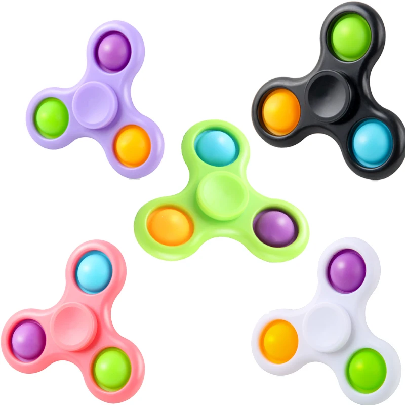 Игрушки-антистресс Pop It новинка экзотический декомпрессионный фиджет-Спиннер с