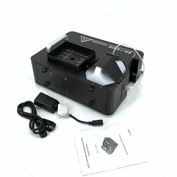 

1500W LED Fog Machine Verticale Rookmachine Met 24x9W RGB LED Verlichting Rookmachine/Professionele fogger dj Stadium Apparatuur