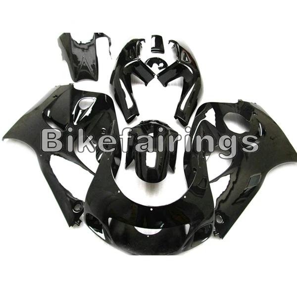 Глянцевый черный Обтекатели для Suzuki 1996 1997 1998 1999 GSXR600 GSXR750 96 97 98 99 GSXR600-750 Sportbike ABS Кузов комплект