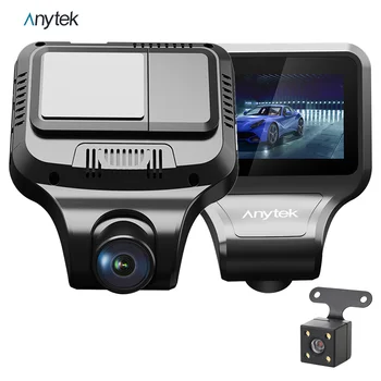 

Car DVR stream media Dash camera IPS screen 2.45Inch 1080P HD 140° Loop Recording Motion Detection Gravity Sensor Dual Lens