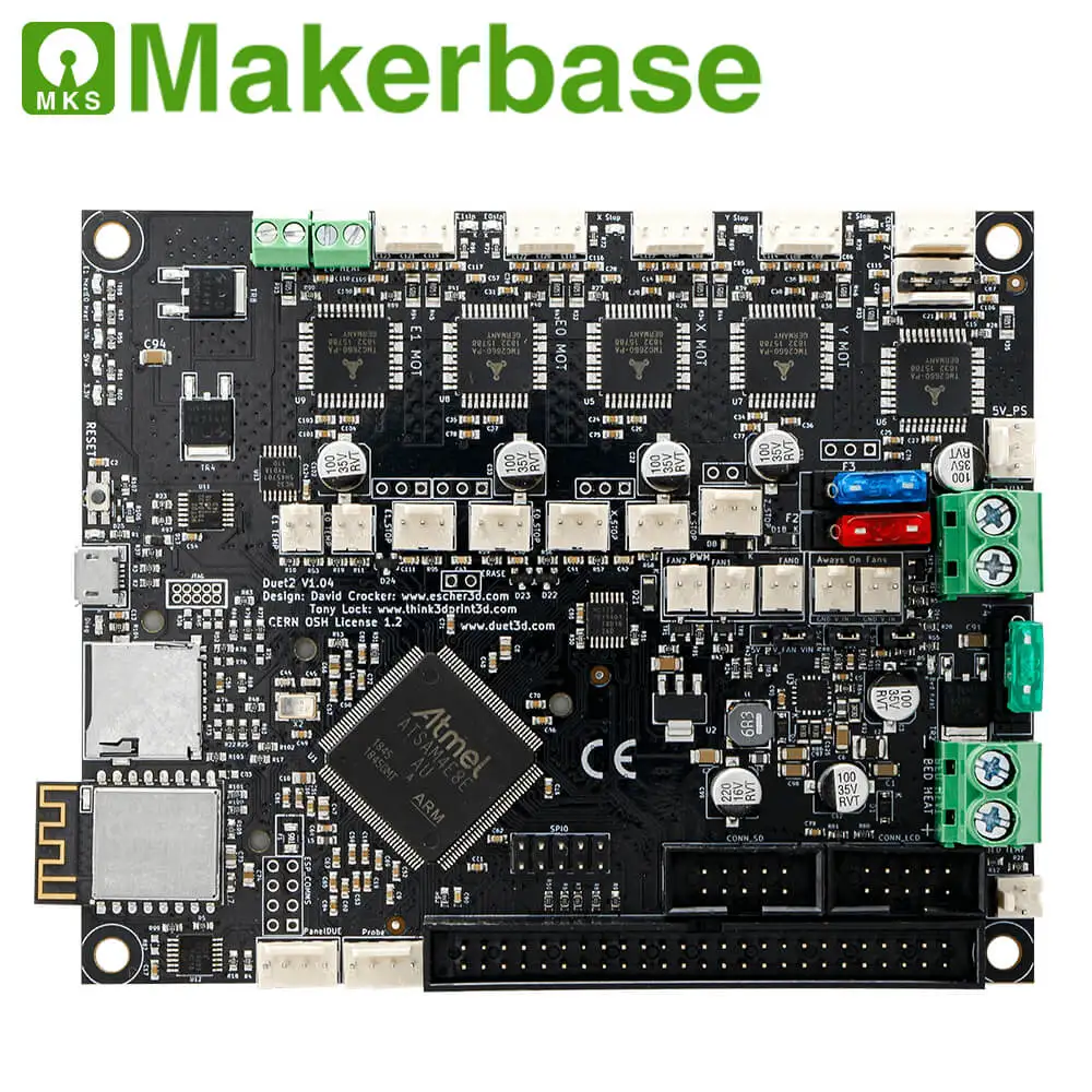 デュエット 2 Wifi V1 04 マザーボードクローン Reprap ファームウェア 32bit Duet2 無線 Lan ボード 4 3 パネルのタッチコントローラ 3d プリンタ部品 3d Printer Parts Accessories Aliexpress