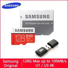 SAMSUNG EVO Plus Micro SD Card 128GB 64GB 32GB 512GB 256GB Micro SD 128gb Flash Memory Card SD Memory U1 U3 4K Microsd TF Cards