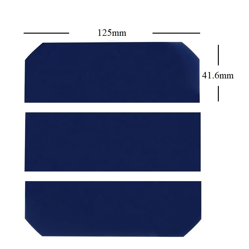 Monocristalino de Diy 62.5mm de Sunpower dos Pces para o Painel Células Solares Flexíveis * 41.6mm - Solar Flexível 100 125mm - Image 2