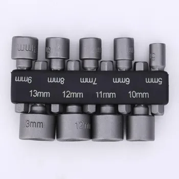 

Nut Driver Hex Bit Socket Set Hex Socket Bit Set Drive Tool Kit 1/4 Hot