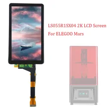 Écran LCD pour ELEGOO Mars 3D 2560x1440 2K 5.5 pouces, sans rétro-éclairage, pour imprimante