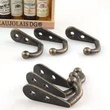 10pcs Metal Wall Hook For Clothes Key Hanger Hat Bag Holder Closet Organizer Door Hooks Household Bathroom Storage Accessories