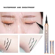 Черный Быстросохнущий Звездный карандаш для глаз водостойкий стойкий макияж для женщин косметический карандаш Карандаш для макияжа глаз маркер