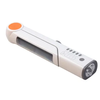 

LED Torch Emergency Dynamo Solar Hand Crank Flashlight with Radio Phone Charger Blink Solar Reading Lamp No Battery