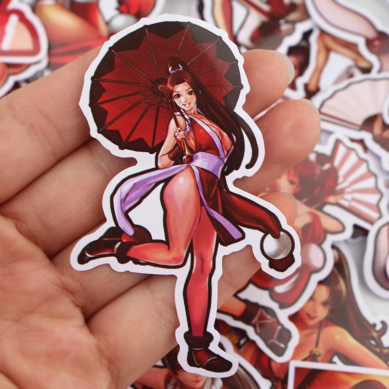 PC532 37 шт./компл. Mai Shiranui игра анимированные персонажи Скрапбукинг наклейка s для гитары багаж холодильник Граффити стикер