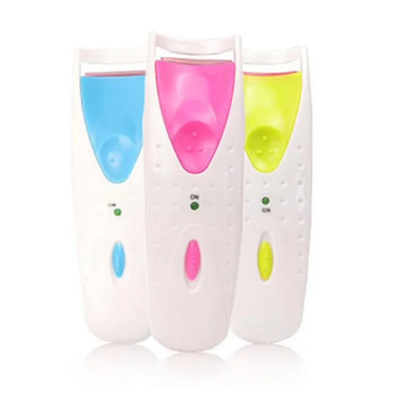 Women Makeup Electric Heated Eyelash Curler Long Lasting Eye Lash Perm Heated Eyelashes Clip Recourbe Automatic Tool eyelash curler