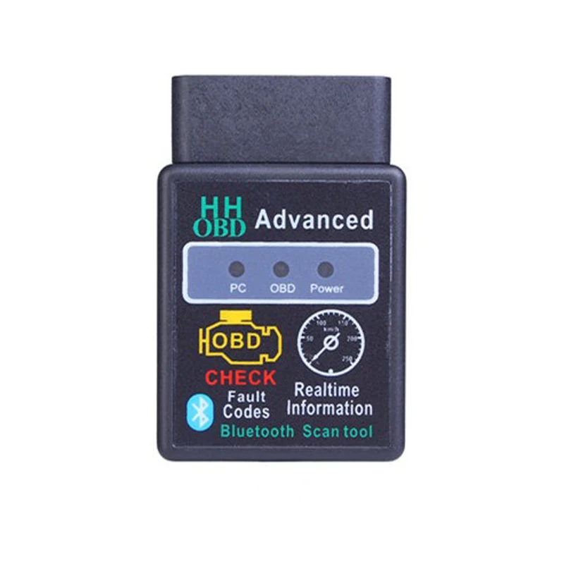

High-Quality HH V2.1 Car Fault Scanner Detector Elm327 Obd2 Bluetooth Tester Diagnostic 45g Car Detection Tool