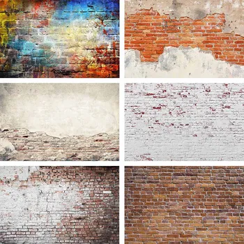 

Mehofond Photography Background Old Shabby Brick Wall Texture Pattern Party Portrait Decor Photographic Backdrop Photo Studio