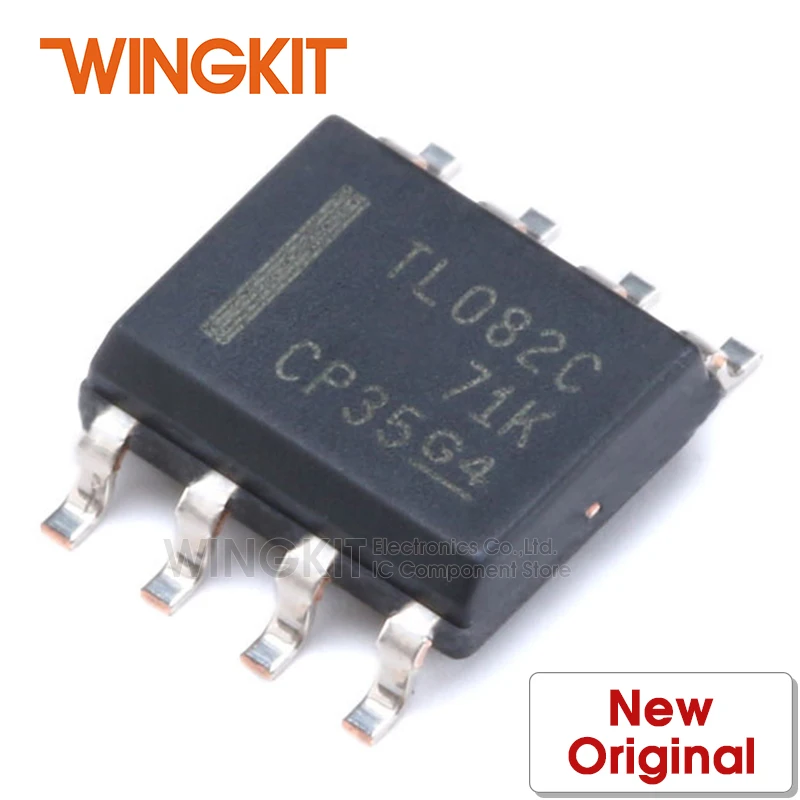 5PCS TL082CDR SOIC8 TL082CD TL082 TL08 / TL082C SOIC-8 Dual High Slew Rate JFET-Input Operational Amplifier | Электроника