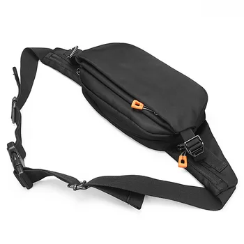 

New Style Chest Bag Men's Single Shoulder Bag Leisure Sports Messenger Bag Fashionable Fashion Brand Waist Multifunctional Bags