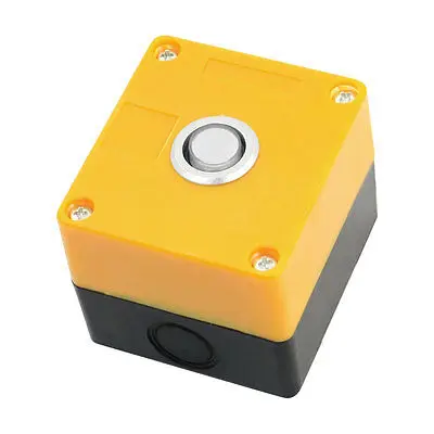 

White Head AC 250 Volt 5A 3 Pins Self-locking Push Button Control Station