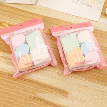 Горячая 5 шт спонж для нанесения пудры слоеные губки для лица мягкая пудра слоеная красота основа Косметический макияж Губка случайный цвет