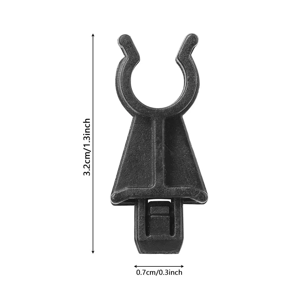 10Pcs/set Bonnet Hood Support Prod Rod Clamp Clip Holder 65722EB300 For Nissan Qashqai Dualis J10 Navara D40 Pathfinder R51 Hood Prop Rod Clip Hood Support Clamp
