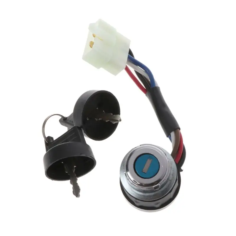 5 Pin ключ зажигания переключатель 2 шестерни мотоциклетный блок зажигания водонепроницаемый переключатель запасные части для 50cc-250cc квадроциклы Quad Kart