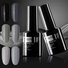 Beautilux 1 шт. черный светильник темно-Древесный шалфей серый Цветной Гель-лак для ногтей замочить Ногти Гель-лак Esmalte Smalto 10 мл