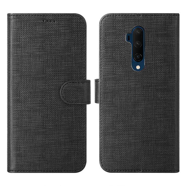 Чехол для Oneplus 7T Роскошный чехол телефона противоударный флип-кошелек из